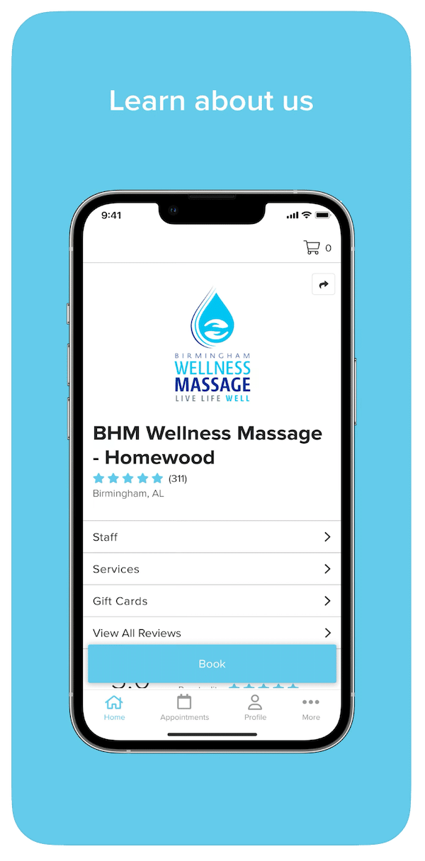 Birmingham Wellness Massage Announces New Scheduling and Pay App