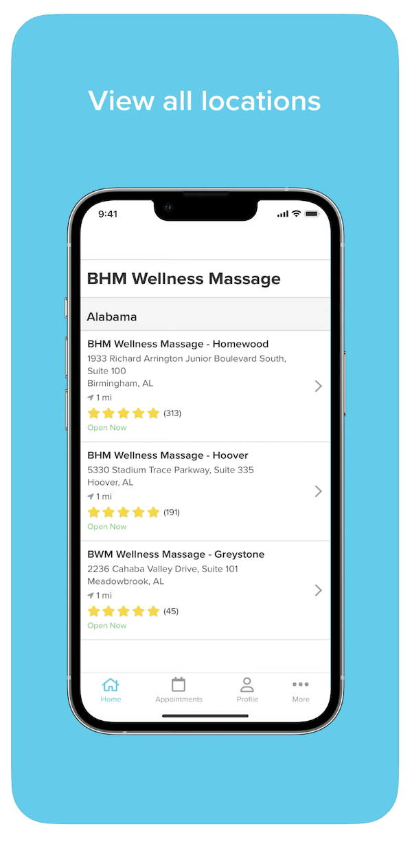 Birmingham Wellness Massage Announces New Scheduling and Pay App