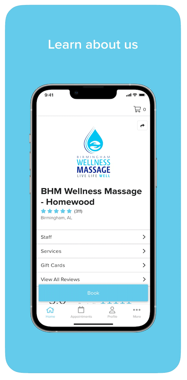 Birmingham Wellness Massage Announces New Scheduling and Pay App