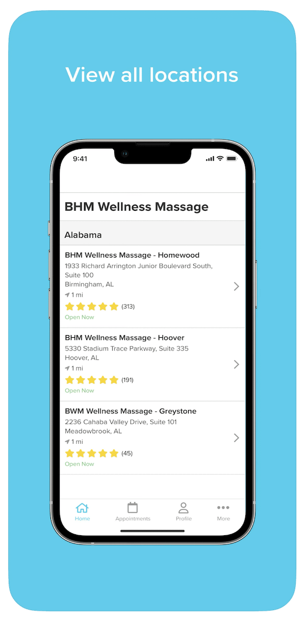 Birmingham Wellness Massage Announces New Scheduling and Pay App